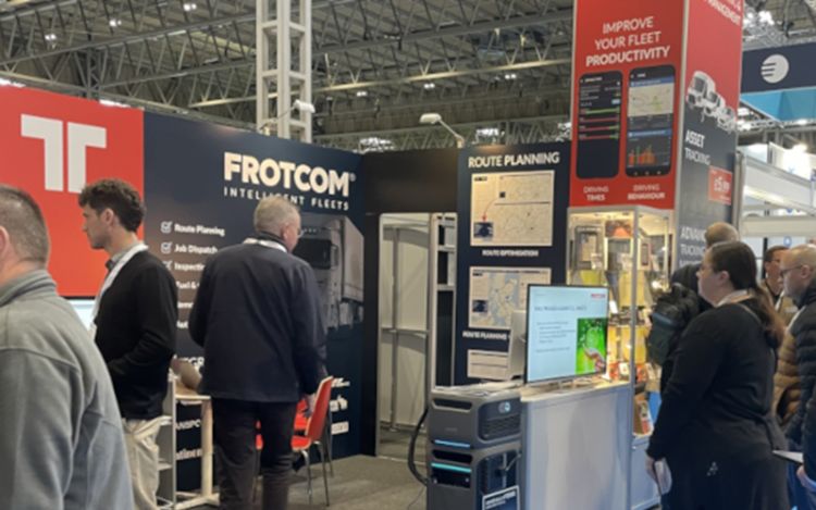 Frotcom at the Commercial Vehicles Show in the UK - Frotcom